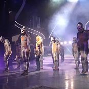 Britney Spears arbeitet Hündin live in Las Vegas 2016 4K UHD-Video