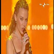 Kylie Minogue In Your Eyes Live San Remo 2002 视频