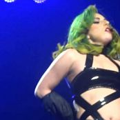 Lady Gaga Wild Live Show In Black Latex HD Video