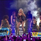 Britney Spears Medley สดย่าเซ็กซี่สีดำยาง Corset วิดีโอ