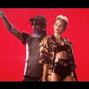 Miley Cyrus Hot In Black Shiny Latex HD Video