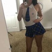 Kalee Carroll OnlyFans ชุดนักเรียนสาวเซ็กซี่ HD Video