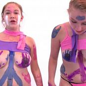  FloridaTeenModels เฮเทอร์ & วิดีโอดีวีดี Rachel Custom Naked Paint